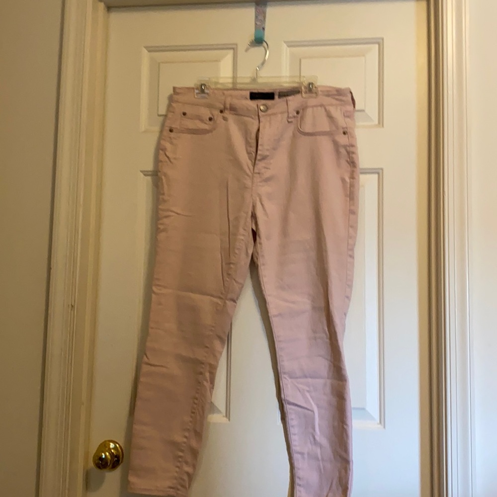 Pink jeans